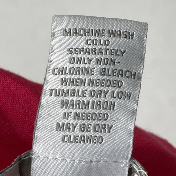 Soft Surroundings Linen Magenta Pink Button-Up Pleated Blouse Medium Petite - Picture 7 of 7